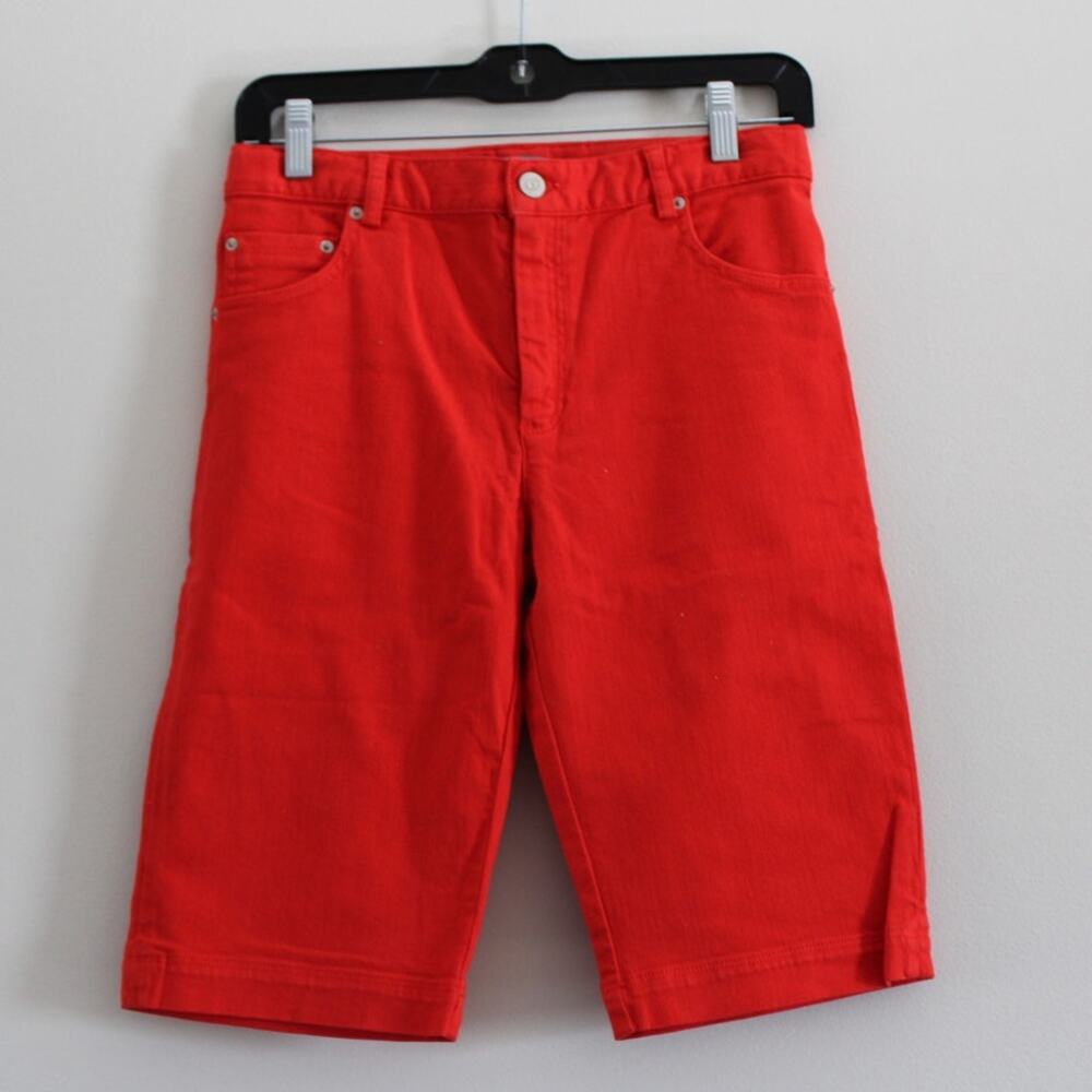 NWT Bonpoint Cooper Shorts Bright Red 11"‎ Inseam 12